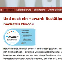 Ausgezeichnete Praxen