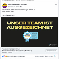 Ausgezeichnete Praxen